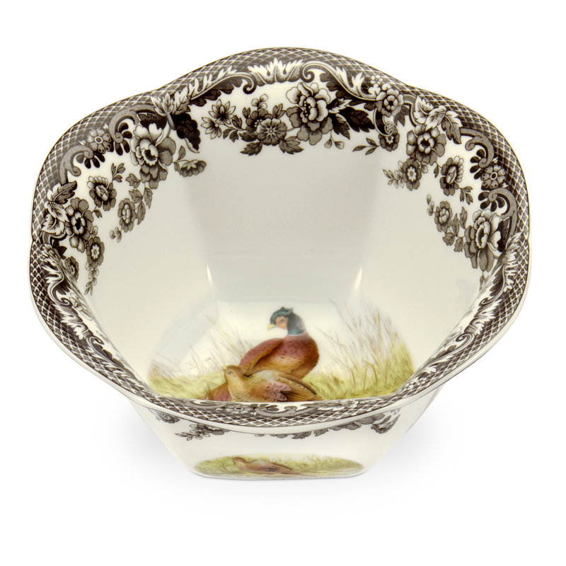 Spode Woodland Nut Bowl 6" Pheasant