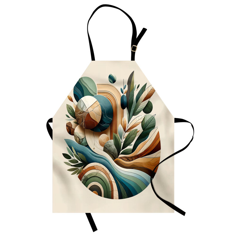No Pattern Bib Apron