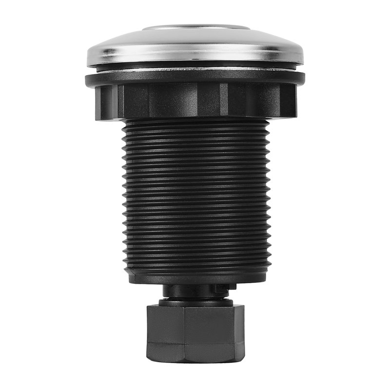 Ensemble de commutateur d'air pour broyeur à déchets VEVOR - Bouton de lavabo en acier inoxydable avec module d'alimentation et tube de 4,92 pi