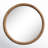 Breezewood Wooden Round Bathroom Wall Mirror-1876740762