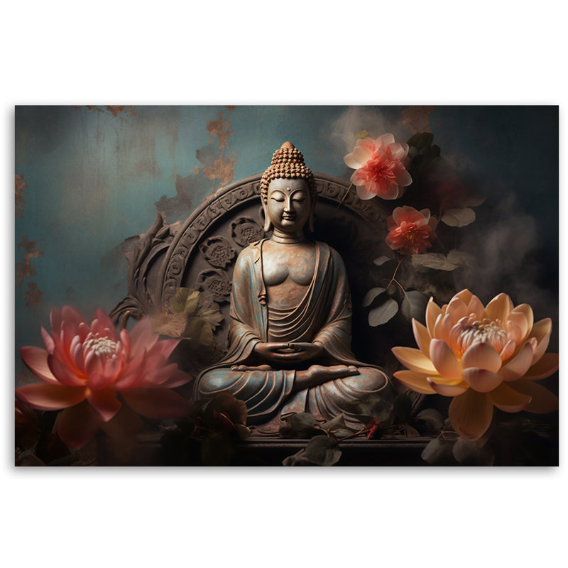 Zen Buddha - No Frame Print on Canvas