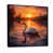 Black Floater Framed
