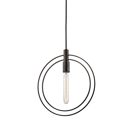 Luminaire suspendu géométrique à 1 lumière Saphronia