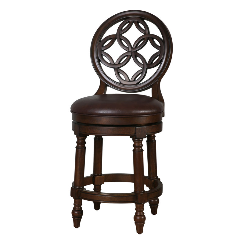 Tabouret pivotant Sauer, Tabouret de comptoir (siège d'une hauteur de 26 p