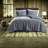 Cozy Cotton Bedding Sets, Blue Duvet With Classic Elegance For All-seasons