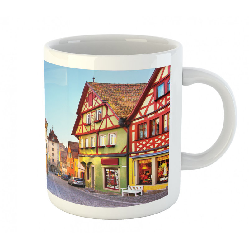 Grande tasse à café allemand