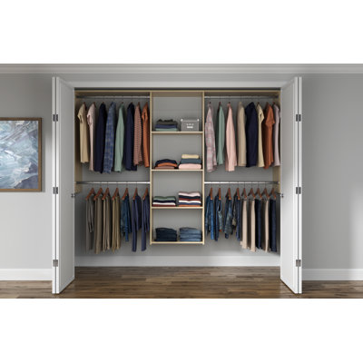 Jax 48" W - 96" W Closet System Kit