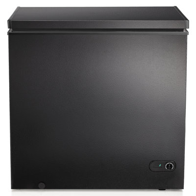 R.W.FLAME Portable 7 cu. ft. Chest Freezer with Adjustable Temperature Controls -  D58SZ200B-BLACK