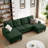 Laith Upholstered U-Shaped Sectional Symmetrical-1997581962