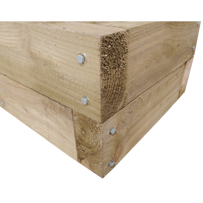 Handmade Wood Raised Garden Bed