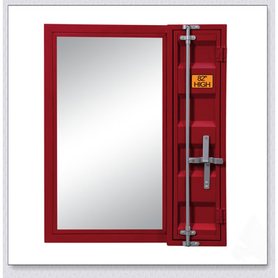 Miroir de salle de bain Cargo avec rangement sécuritaire et réflexion sans distorsion pour les espaces de vie modernes