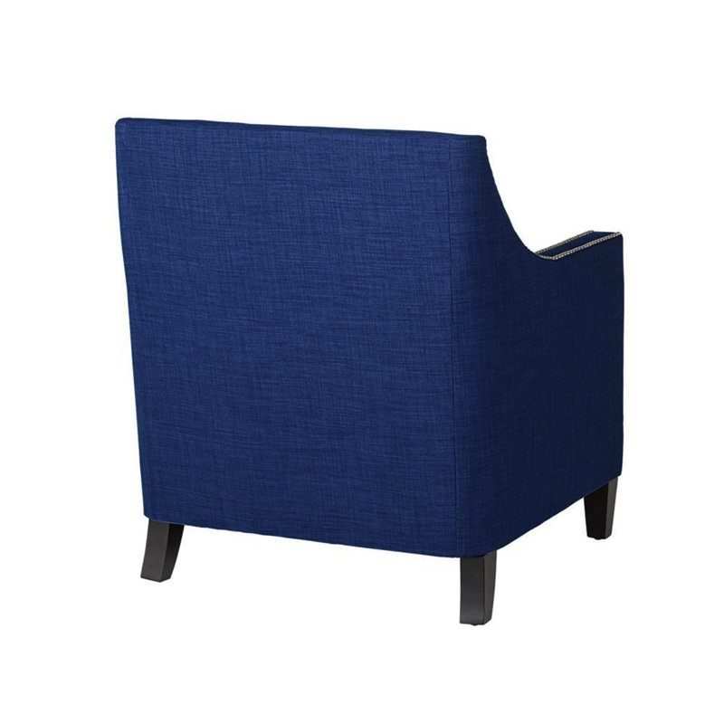 Fauteuil et repose-pieds bleu Pickery House Furnishings, Bleu