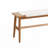 Solid Oak Wood Bench With Woven Seat-1116266774-1108386012