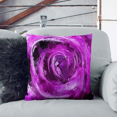Floral Square Cushion