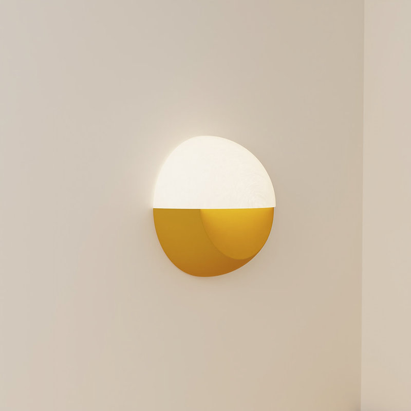 Proton Wall Sconce, Mustard