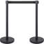 Barrières de poteau en acier et fer H 35,4 x l 80 VEVOR