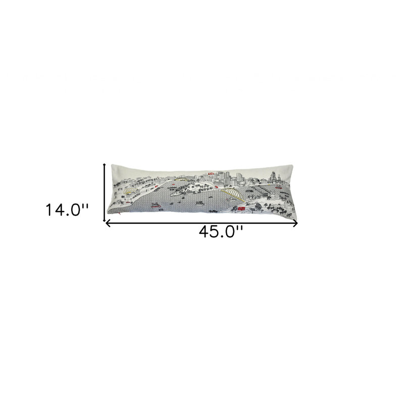 Coussin 45 po White Pittsburgh