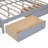 DayBed with Storage Shelf and USB Charging Ports-620142907-620142904