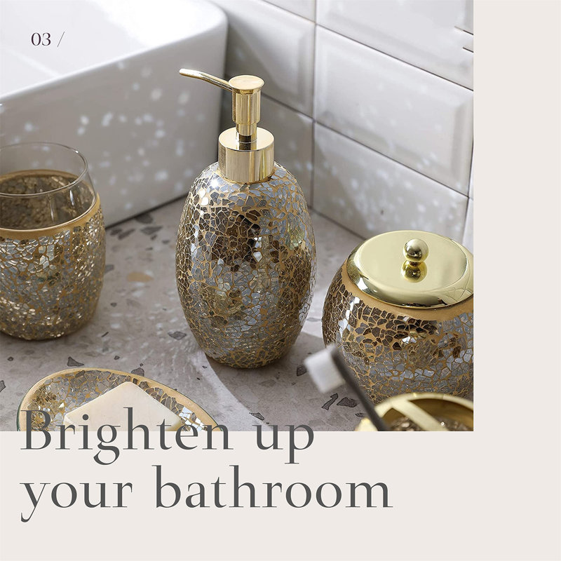 Bhawna Bathroom Accessory Set