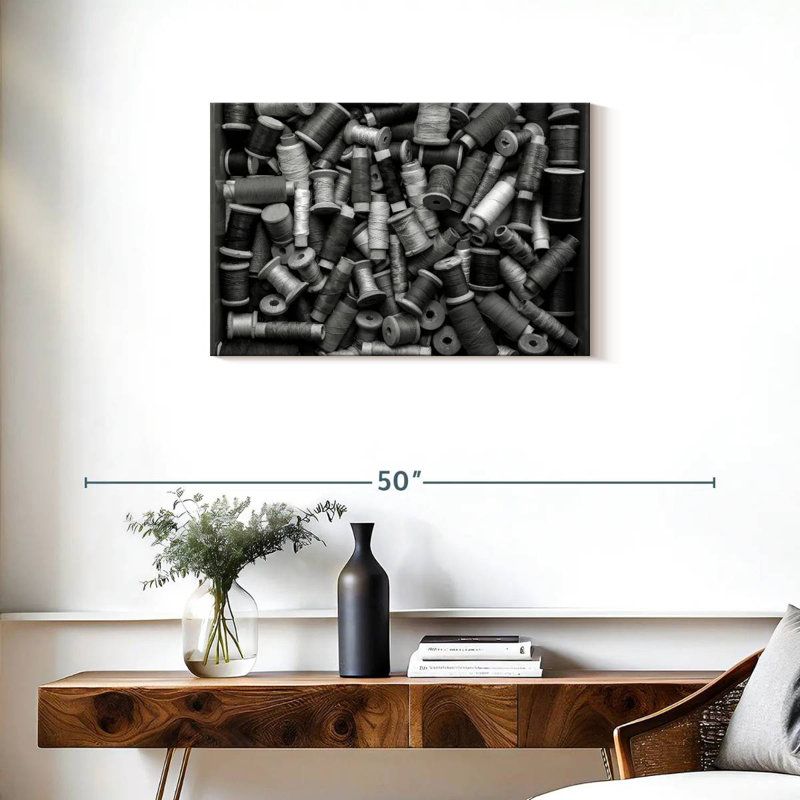 Senne Sewing Threads Monochrome, 20" H x 30" W