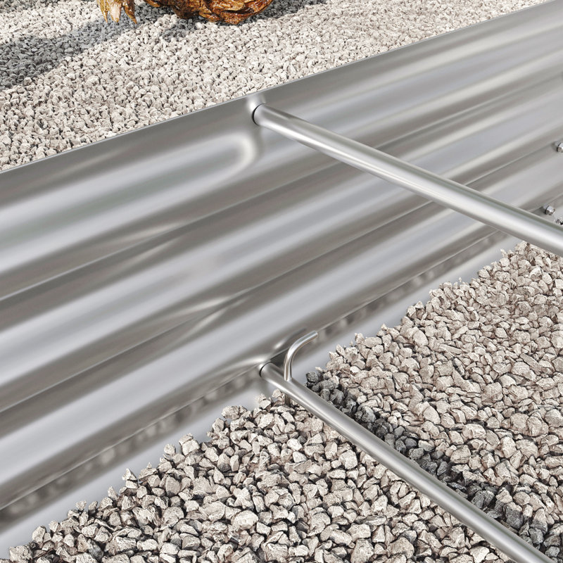 Raised Garden Bed Kit, Galvanized Planter Raised Garden Beds For Outdoor For Vegetables,Flowers &Herbs, Heavy Duty, Rust-Resistant, Easy Assembly