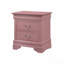 Charmante table de chevet traditionnelle rose-368065077