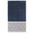  3 Piece Turkish Cotton Cream Lace Embellished Towel Set-597449350
