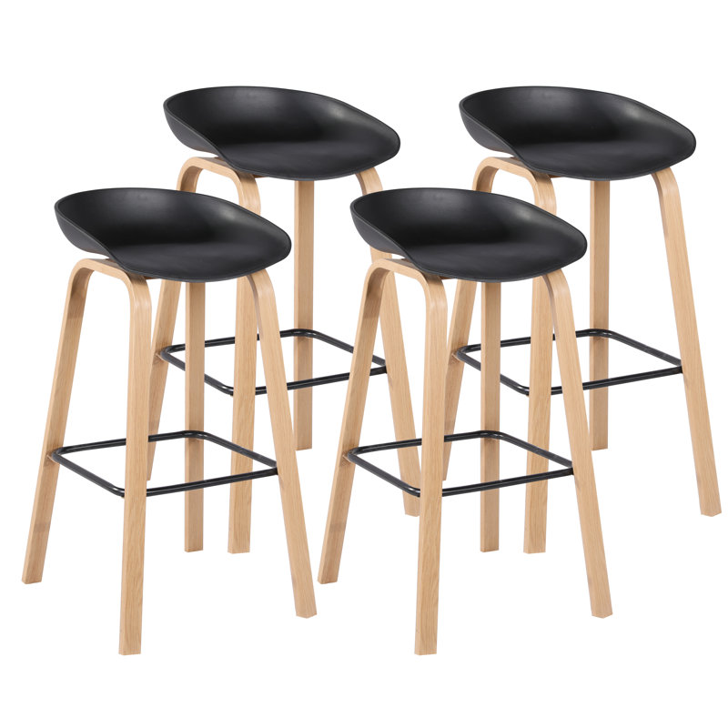 Tabouret de bar 33 po Malick, Noir