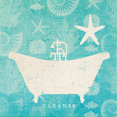 Pacific Bath IV by Studio Mousseau - No Frame Print on Canvas