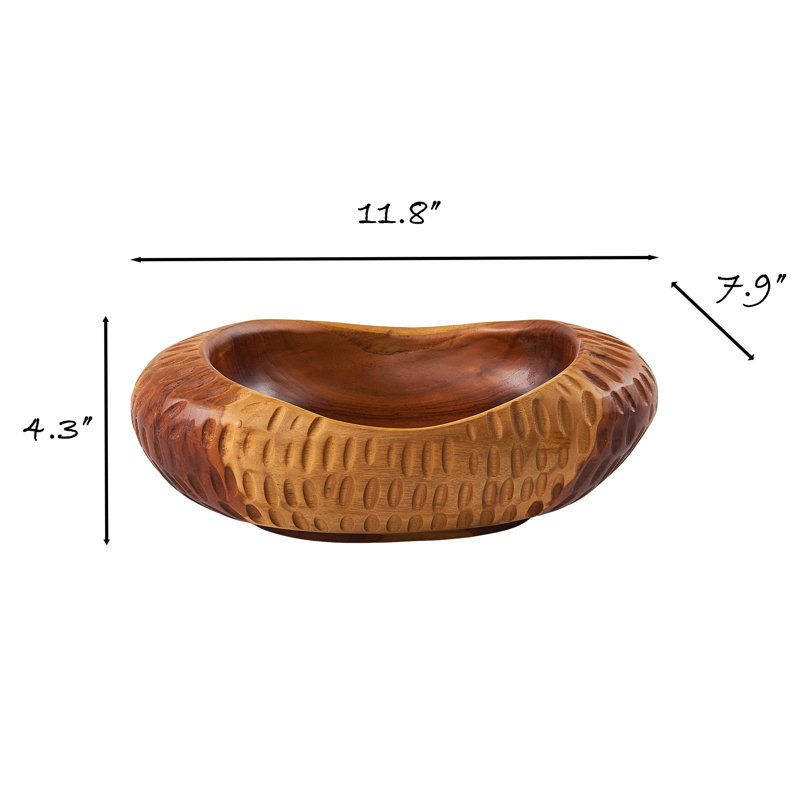 Wood Decorative Bowl 1