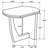 Alamitos Brown Solid Mango Wood Decorative Side Table