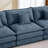 CloudHaven 130.7" U-Shaped Modular Sectional Sofa with 2 Movable Ottomans, 4-Seater Chenille Cloud Couch Set for Living Room, DIY Combination with High-Resiliency Memory Foam-1599235756