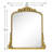 Cummons Stainless Steel Arch Mirror-1894180806-1967408707