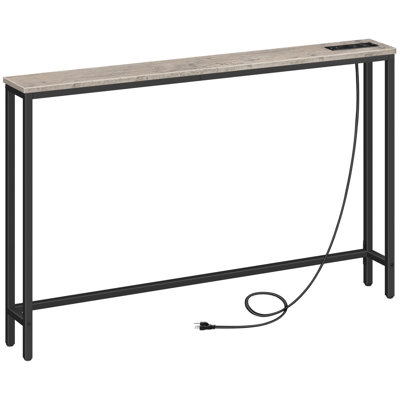 Corkhill 47.2'' Console Table with Power Outlets