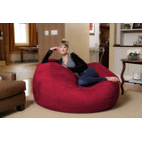 Bean Bag Chair Lounger - Large 5 Foot Classic Shredded Memory Foam Filled Furniture Bean Bag Chair Lounger with Removable and Machine Washable Cover - Big Bean Bag Sofa Lounger with Soft Micro Fiber Cover - Five Foot Bean Bag Lounger in Multiple Colors