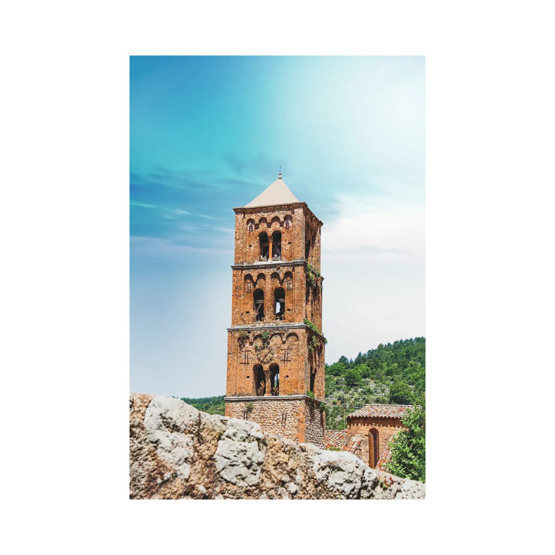 France Provence Tower by Alexandre Venancio - Wrapped Canvas Print, 66.04 cm H x 45.72 cm W x 1.91 cm D