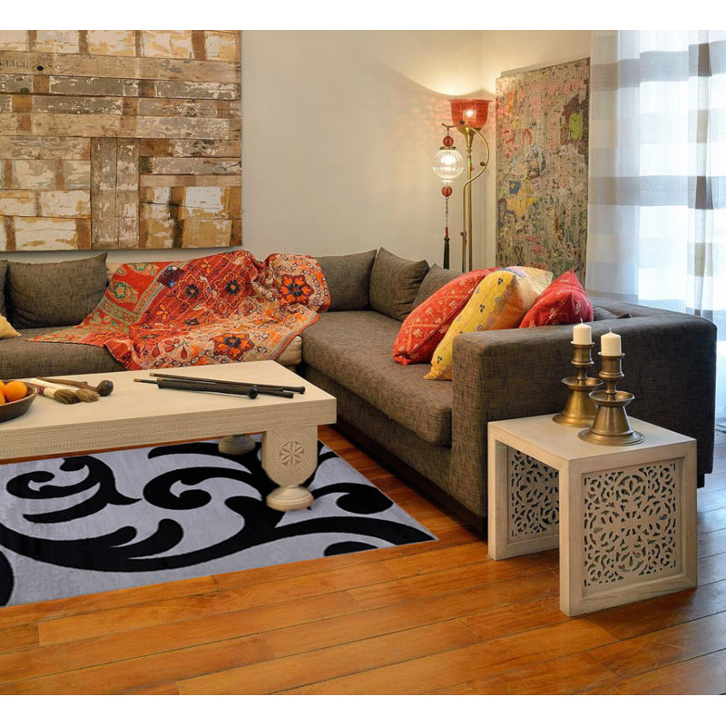 Andelain Abstract Indoor / Outdoor Area Rug, Rectangle 120 x 170cm