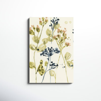 «Blush Buds II», reproduction d'art sur toile tendue