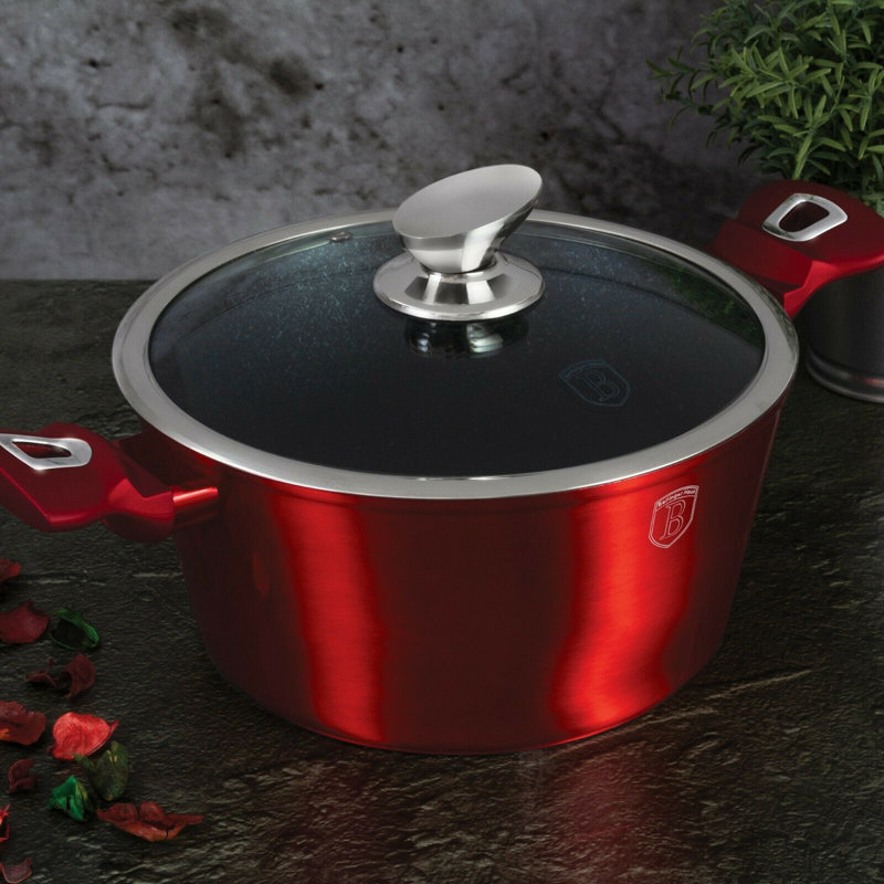 Berlinger Haus Non-Stick Aluminium Standard Pot, 24 cm