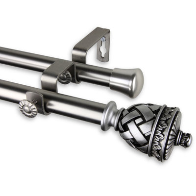 Tringle à rideaux double Gadsby