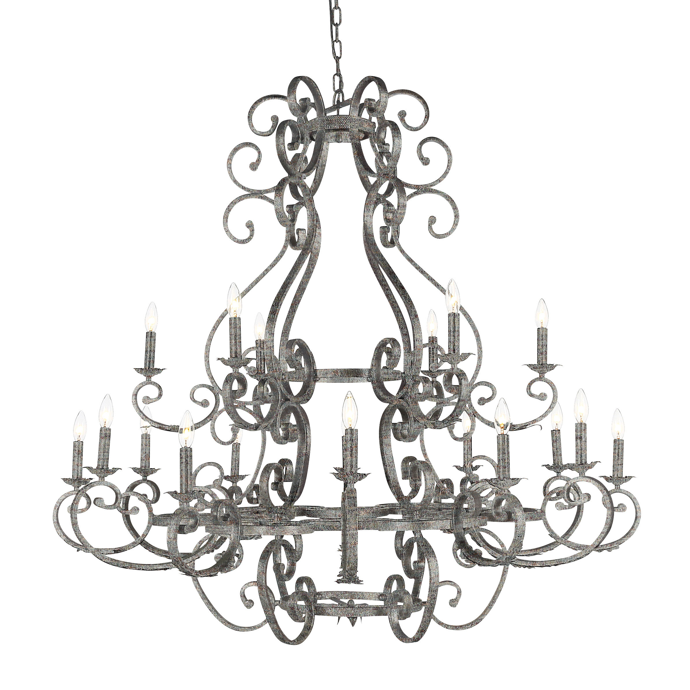 ellahome French 18 - Light Candle Style Empire Chandelier - Wayfair Canada