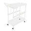 Chariot-bar transparent en acrylique