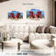Chaises Adirondack rouges Mehar-108917889