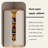82.68"H Luxury Style Corner Wine Cabinet, Modern Minimalist Triangular Storage Cabinet, Glass Wall Corner Organizer
