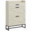 Narrow Shoe Cabinet, Industrial Shoe Storage Cabinet with 2 Flip Drawers-708323882