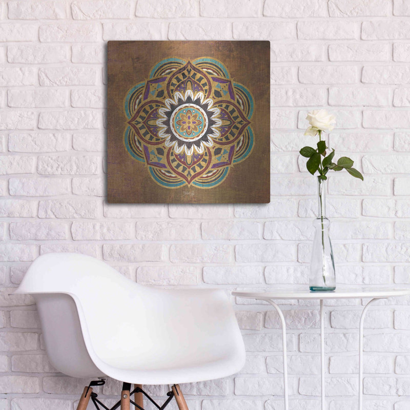 «Boho Medallion II» par Marla Rae, H 12 po x l 12 po