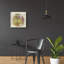 Art mural en verre épique «Glass Garden 2» par Chariklia Zarris, 24 po x 24 po-117482501