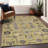 Premium Machine Washable Prisco Honey Rug-1918748356