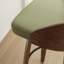 Swivel Upholstered Counter Stool with Solid Wood Frame-1027556160-1027556162