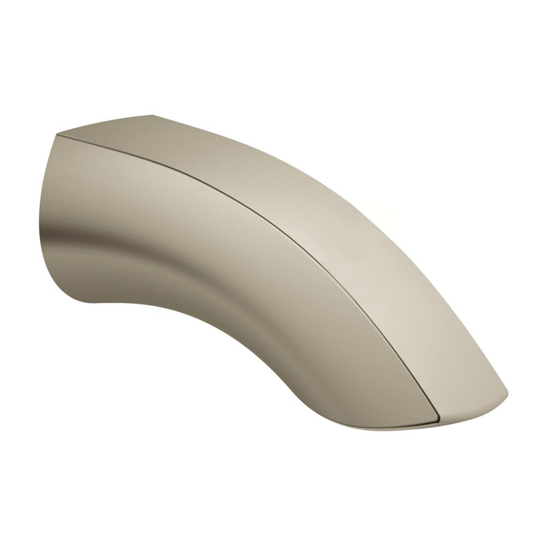 Garniture de douchette de baignoire murale EuroSmart, Nickel brossé